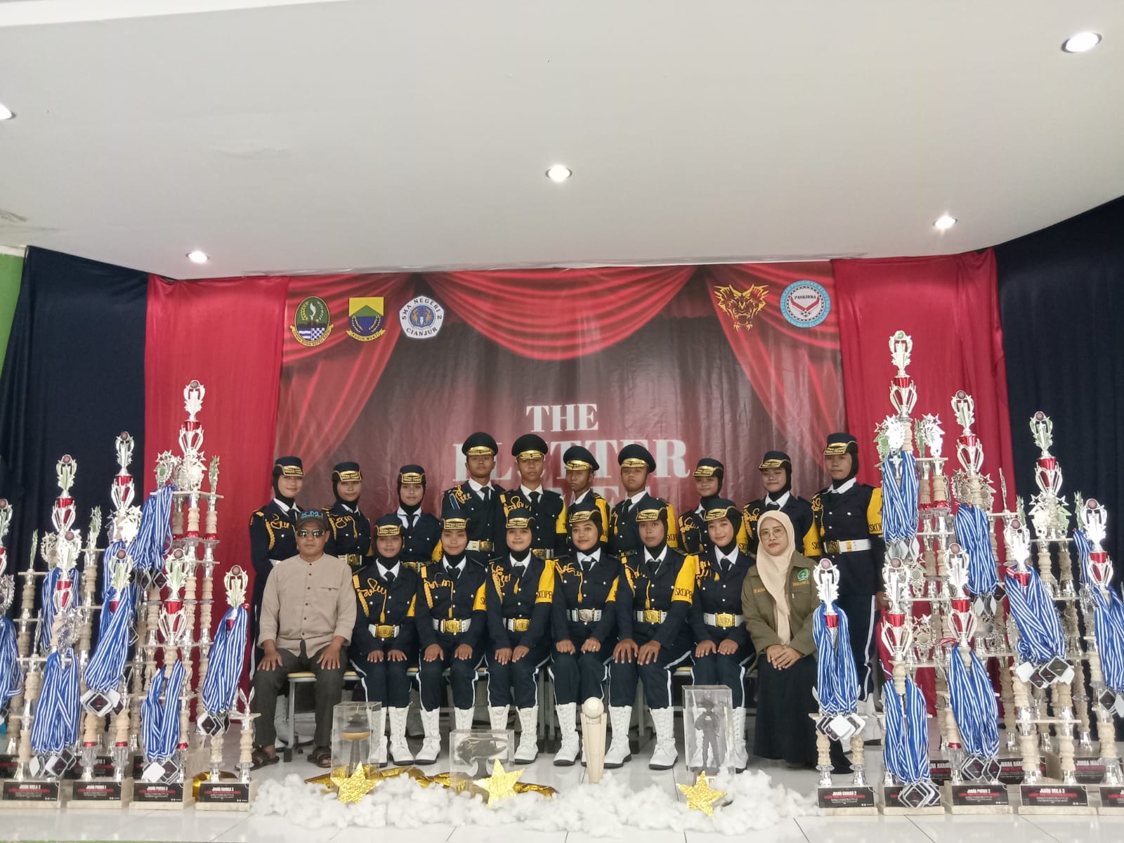 Gambar 1 PASMAL JAYA SEKAR PADA LKBB THE FLUTTER GAMES 2023 SMAN 2 CIANJUR SE-PULAU JAWA OPEN